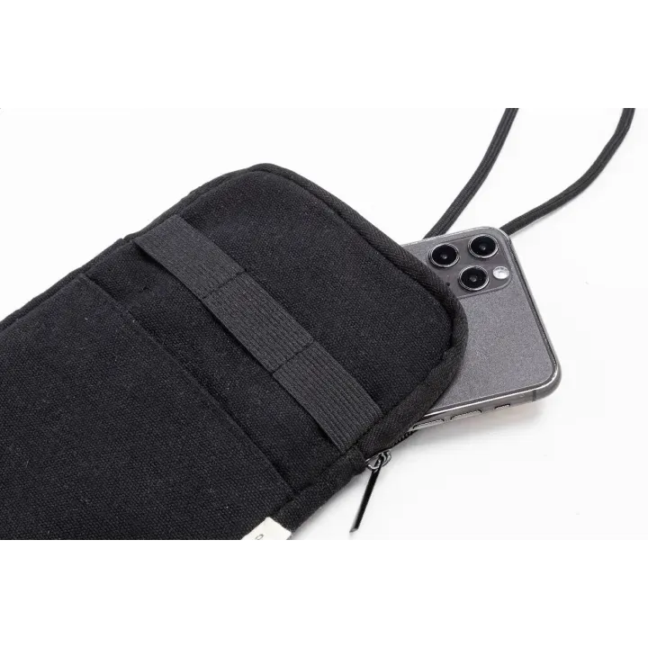 Recycled canvas crossbody mobile bag - AP800129 (ANDA#10)